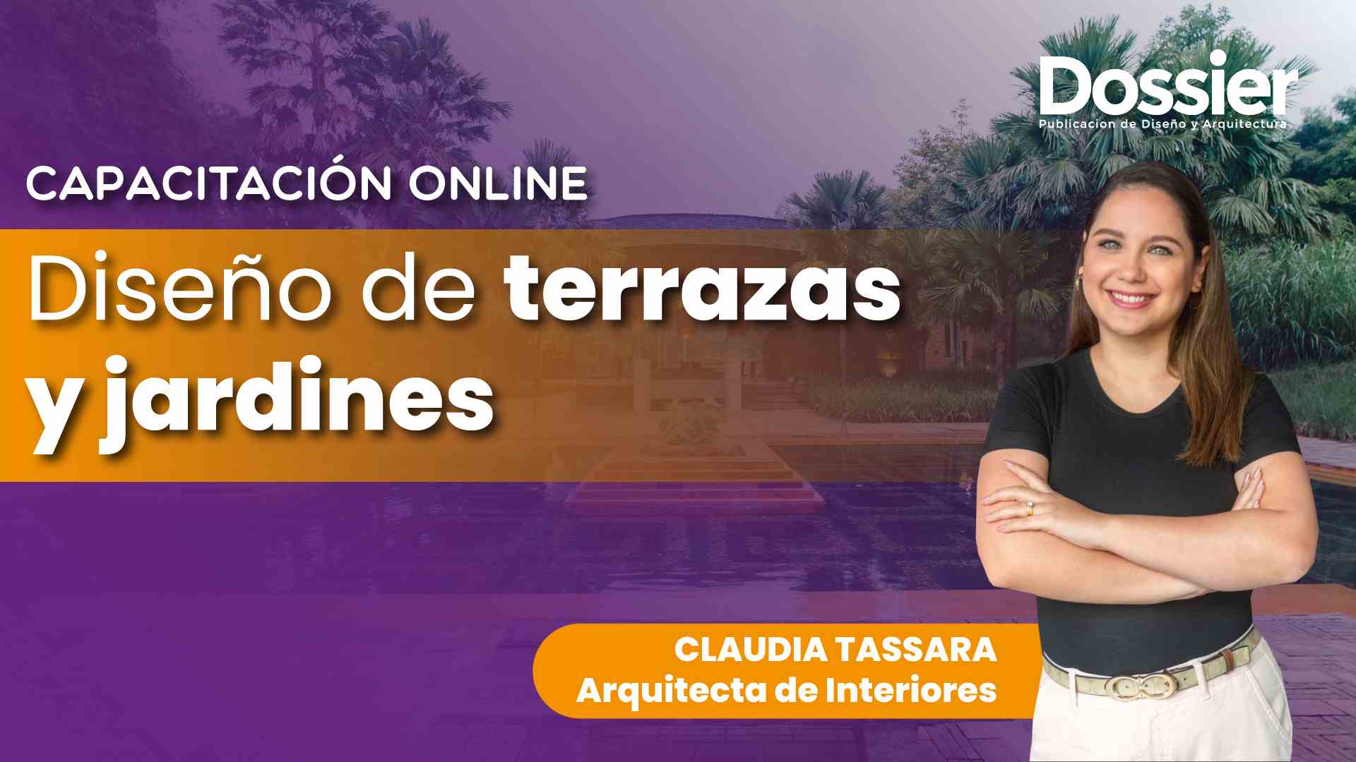 Capacitación: Diseño de terrazas y jardines